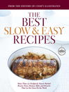 Cover image for The Best Slow and Easy Recipes